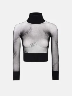 Ahoy Crop Top Black<Poster Girl Online