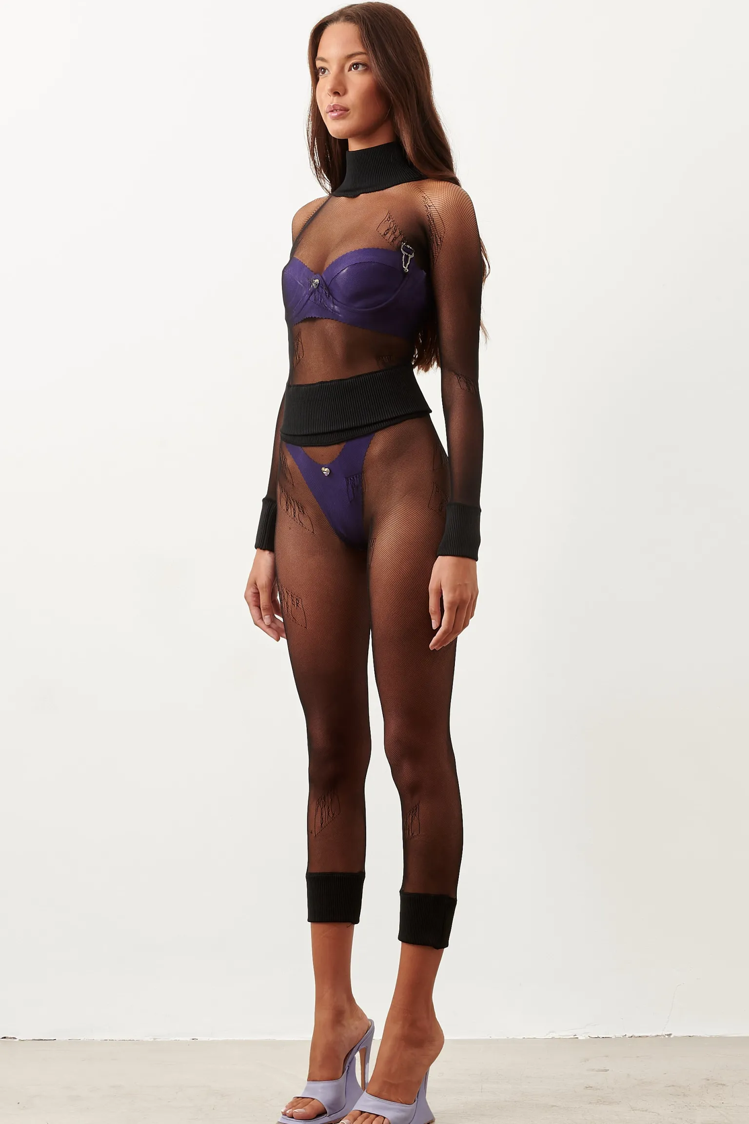 Ahoy Crop Top Black<Poster Girl Online