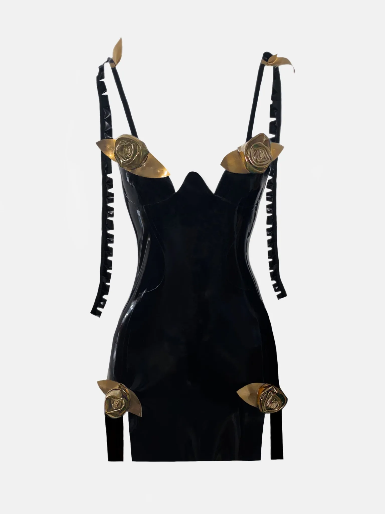 Annamaria Latex Dress Black<Poster Girl Discount
