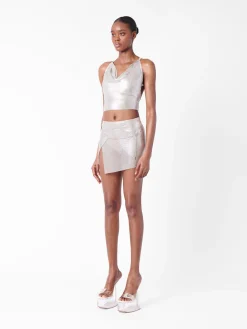 Bambi Top Chrome Silver<Poster Girl Discount