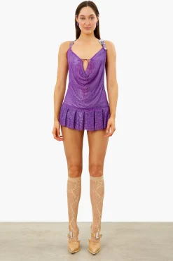 Barbara Mini Dress Amethyst<Poster Girl Best