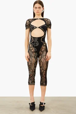 Barbi Jumpsuit Jet Black<Poster Girl