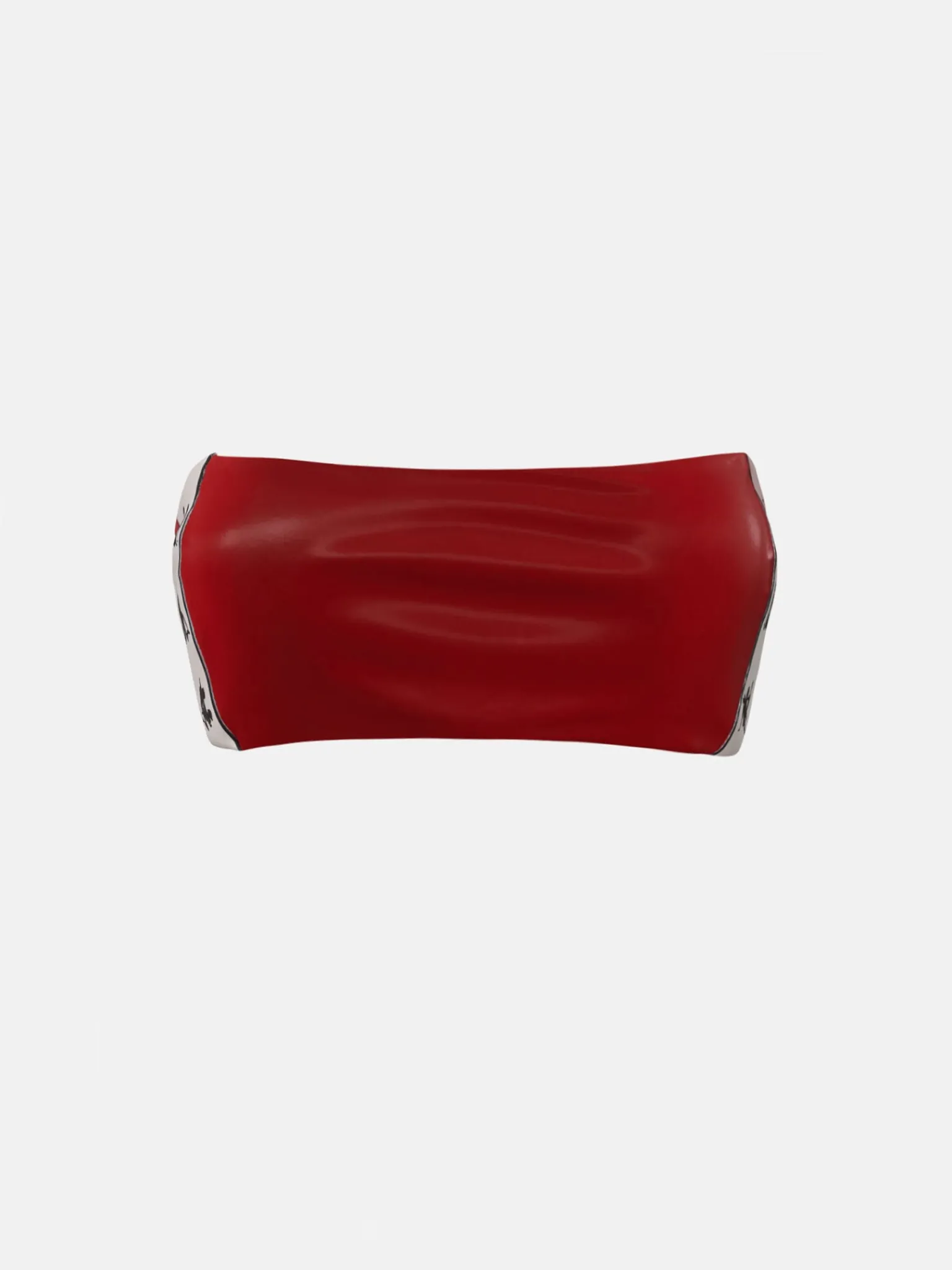 Becks Boob Tube Red<Poster Girl New