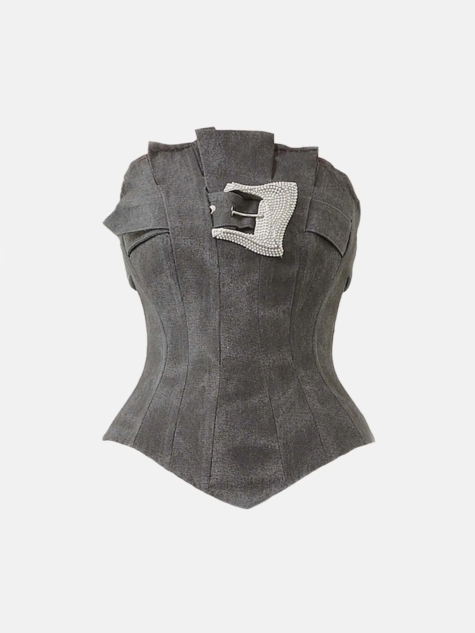 Calamity Corset Black Canvas<Poster Girl Outlet