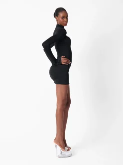 Cat Call Padded Dress<Poster Girl New