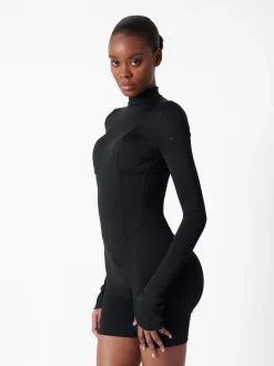Cat Call Padded Playsuit<Poster Girl Clearance