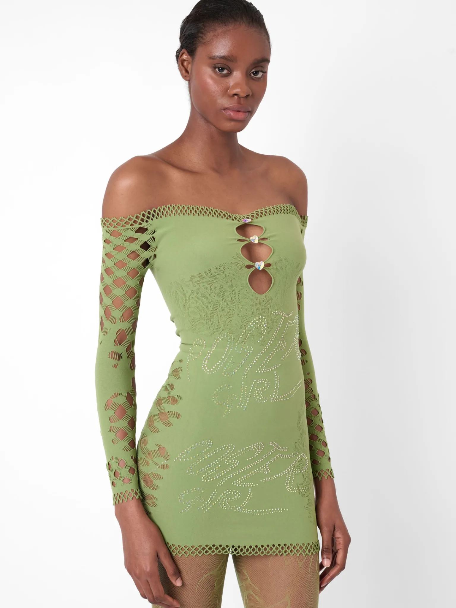 Coco Dress Sativa Green<Poster Girl New