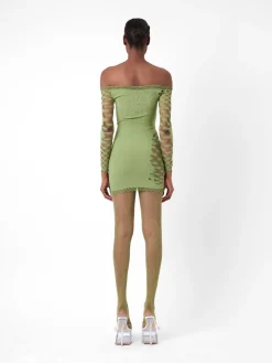 Coco Dress Sativa Green<Poster Girl New