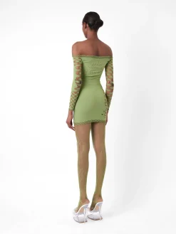 Coco Dress Sativa Green<Poster Girl New