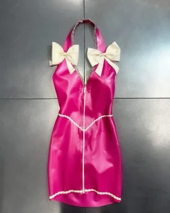 CUPCAKE LATEX DRESS PINK<Poster Girl Outlet
