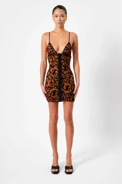 Doll Dress Chestnut Leopard Print<Poster Girl Discount