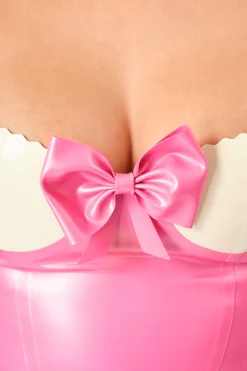 DOLLY LATEX DRESS PINK<Poster Girl Sale