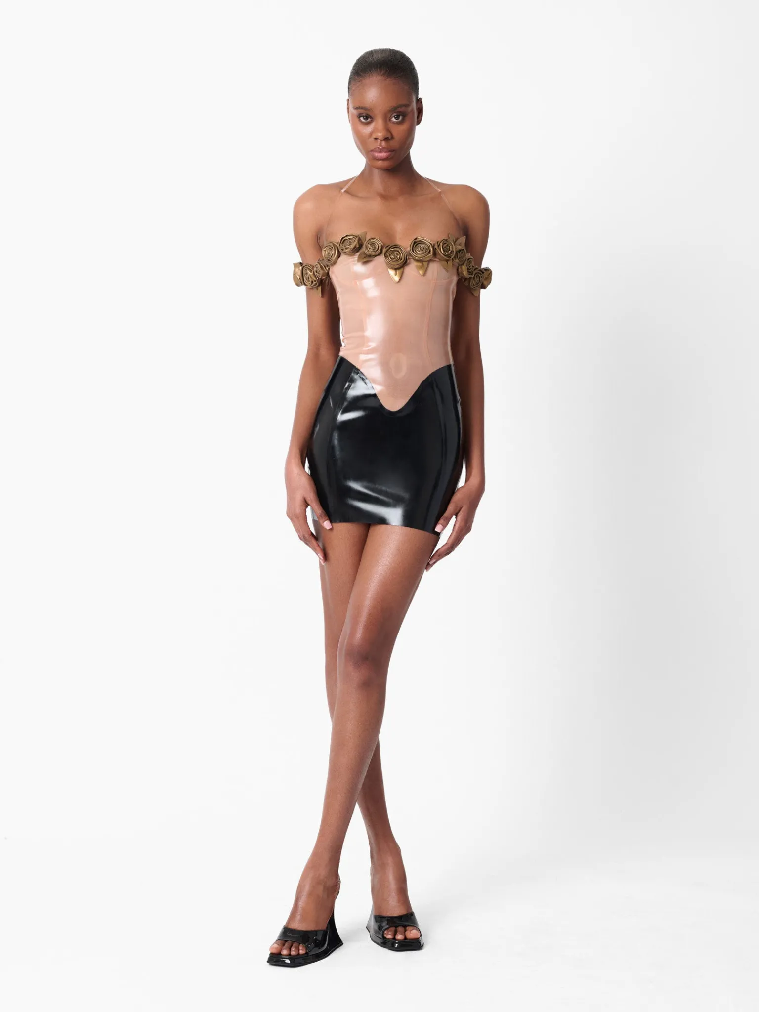 Fantasy Latex Dress<Poster Girl