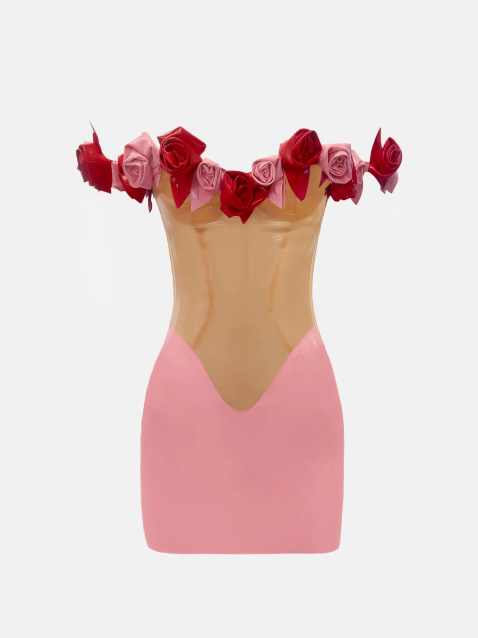 Fantasy Latex Dress Pink<Poster Girl Hot
