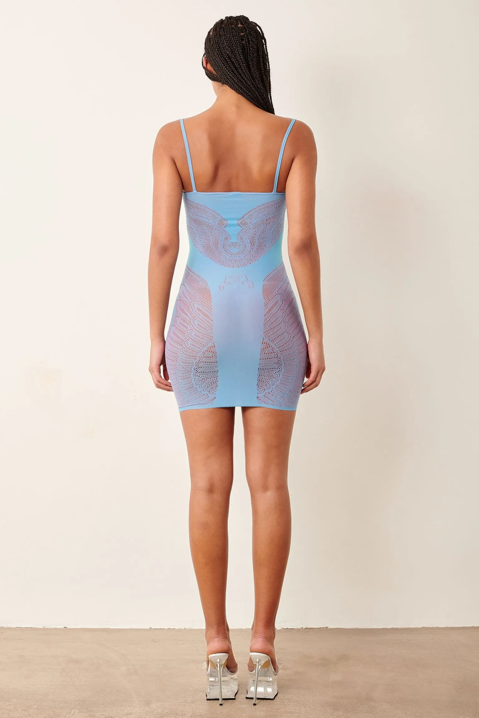 Gisele Dress Crypto Blue<Poster Girl