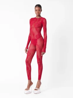 Hen Jumpsuit Red<Poster Girl Hot