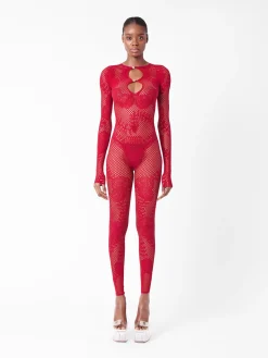Hen Jumpsuit Red<Poster Girl Hot