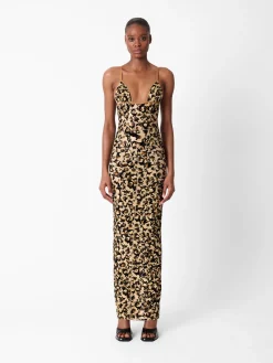 Hun Dress Beige Leopard Print<Poster Girl Discount