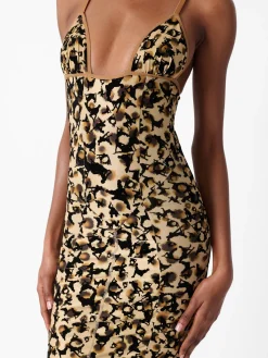 Hun Dress Beige Leopard Print<Poster Girl Discount