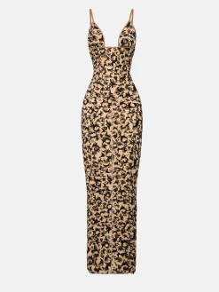 Hun Dress Beige Leopard Print<Poster Girl Discount