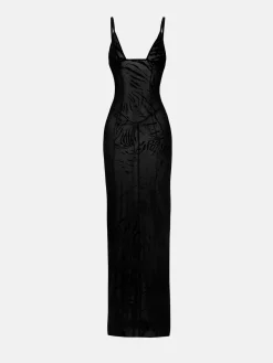 Hun Dress Black Zebra Print<Poster Girl