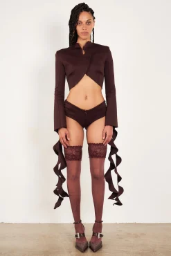 Judy Jacket Filthy Rich Brown<Poster Girl Online