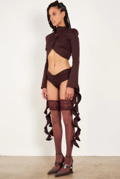 Judy Jacket Filthy Rich Brown<Poster Girl Online