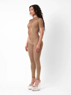 Juju Jumpsuit Beige<Poster Girl Sale