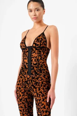 Knockout Capris Leopard Print<Poster Girl Sale