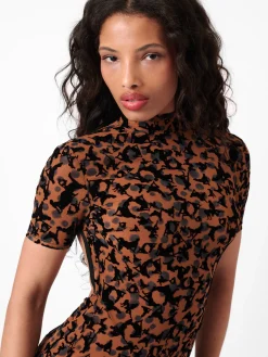 Knockout Dress Leopard Print<Poster Girl Discount