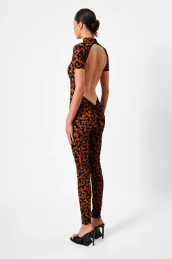 Knockout Jumpsuit Leopard Print<Poster Girl Online