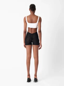 Knockout Shorts Black Zebra Print<Poster Girl Hot