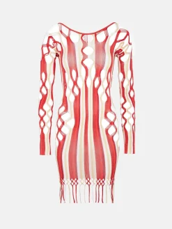 Krill Dress Burgundy Stripe<Poster Girl Online