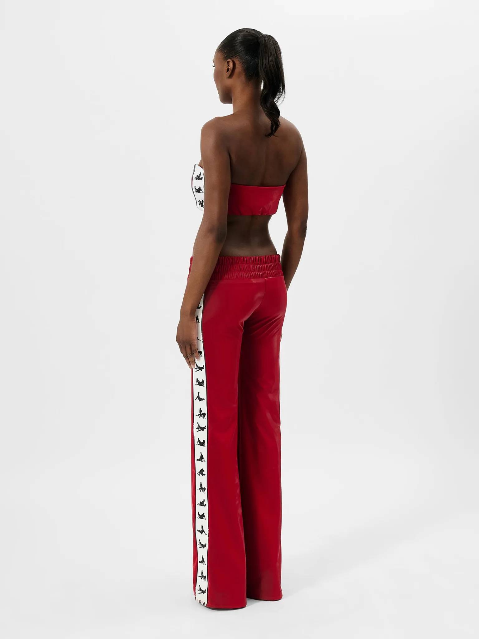 League Tracksuit Bottoms Red<Poster Girl
