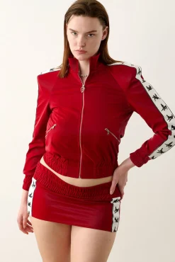 League Tracksuit Jacket Red<Poster Girl Clearance