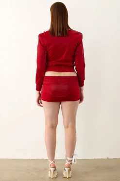 League Tracksuit Jacket Red<Poster Girl Clearance
