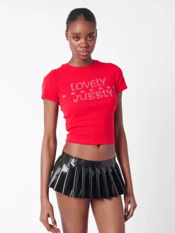 Lovely Jubbly Tee Red<Poster Girl Outlet