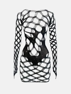 Marina Mini Dress Black<Poster Girl Hot