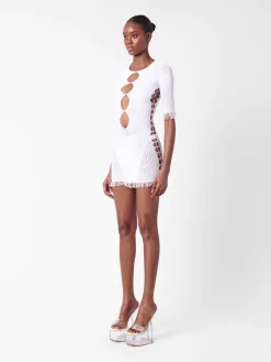 Miranda Dress in Optic White<Poster Girl Sale