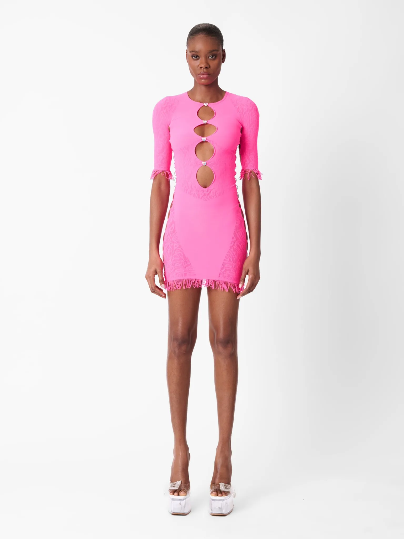 Miranda Dress in Shocking Pink<Poster Girl Online