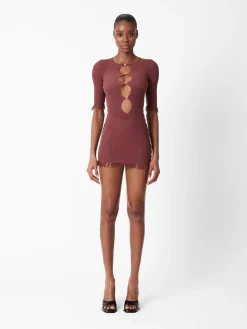 Miranda Dress Old Money Brown<Poster Girl Discount