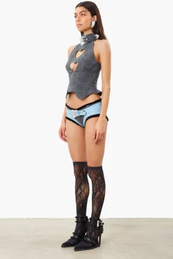 Oshun Leather Chaps Blue<Poster Girl Outlet