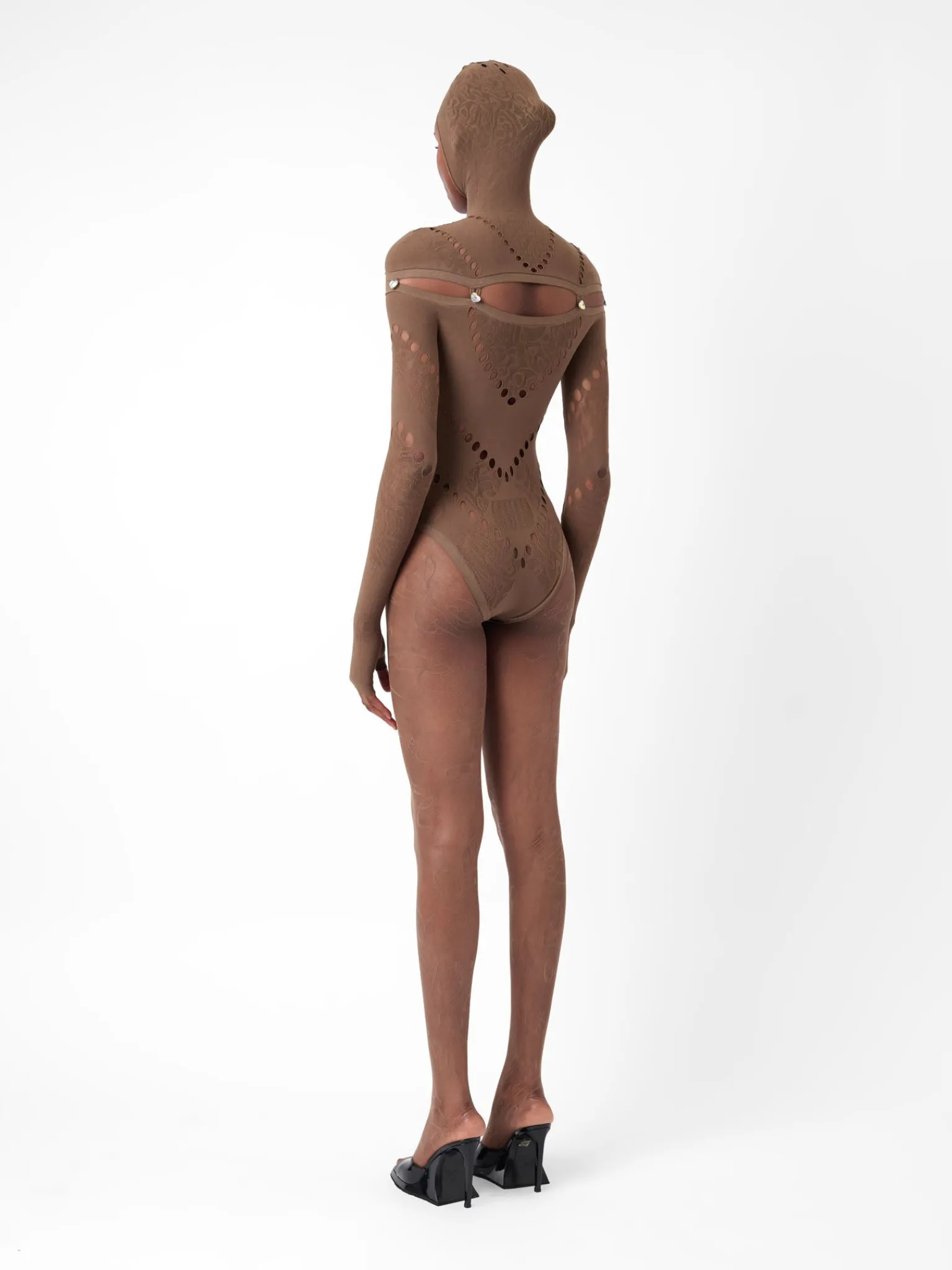 Pearl Bodysuit Kahlua Brown<Poster Girl Sale
