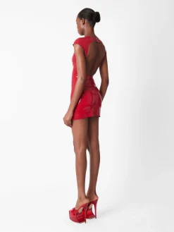 Player Latex Dress Red<Poster Girl Online