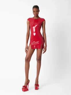 Player Latex Dress Red<Poster Girl Online