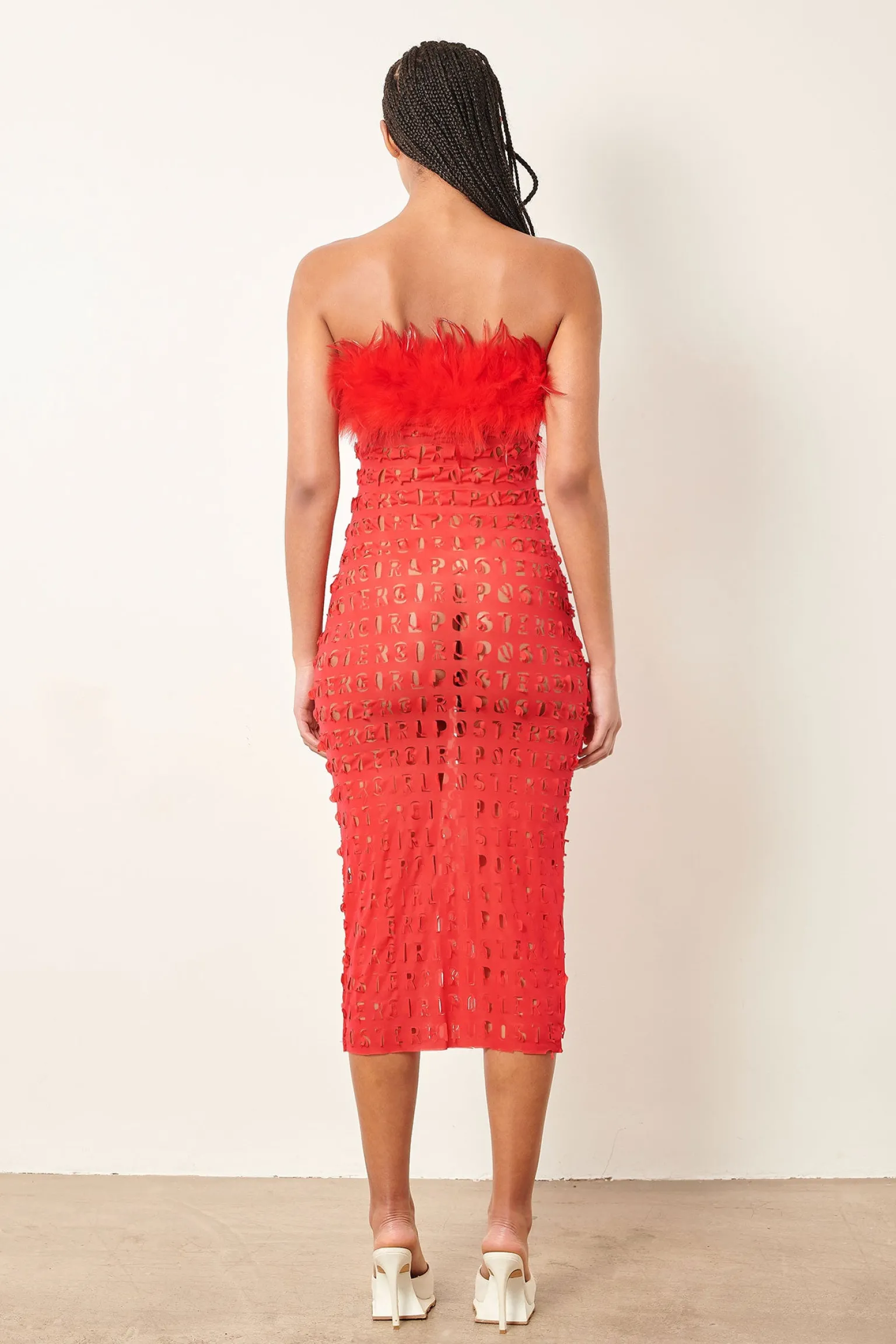 Posh Dress Red<Poster Girl New