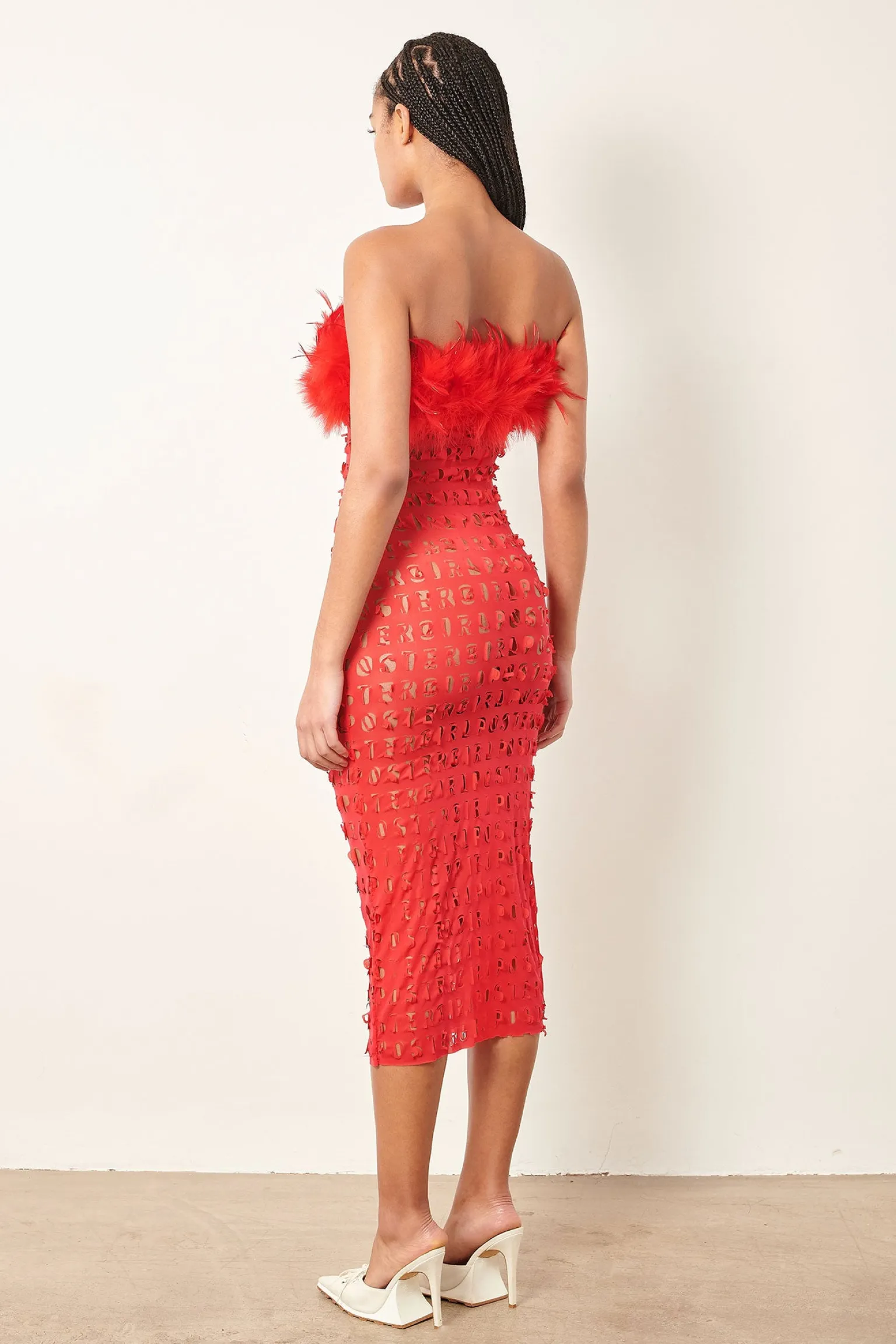 Posh Dress Red<Poster Girl New