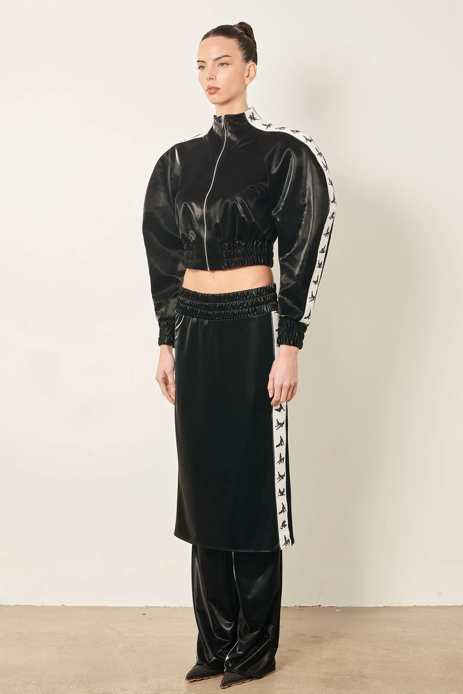 Premier Tracksuit Jacket Black<Poster Girl Clearance