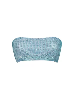 Rhinestoned Brooke Bra Crystallised Cerulean<Poster Girl Clearance