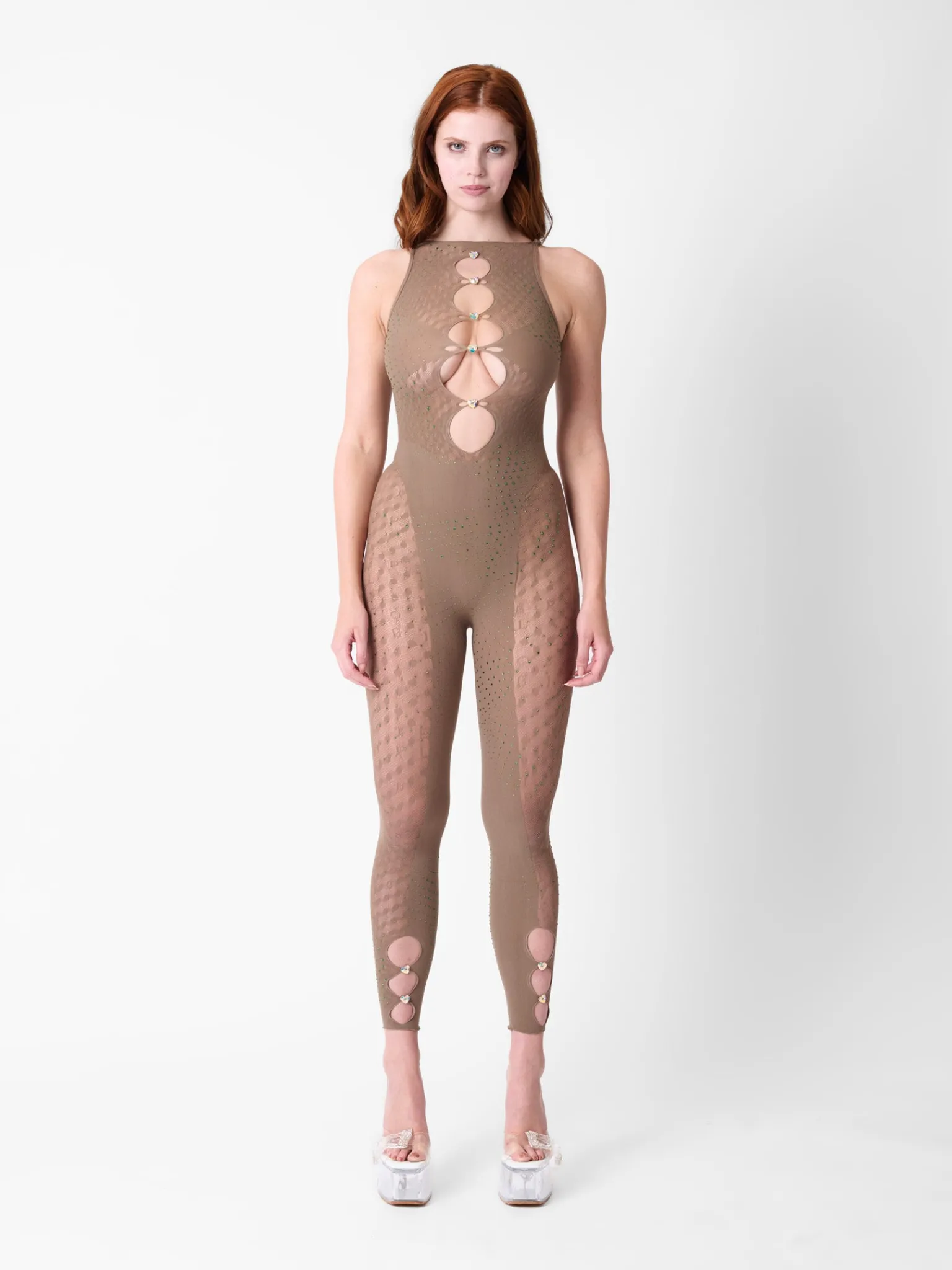 Rhinestoned Janice Jumpsuit<Poster Girl Best